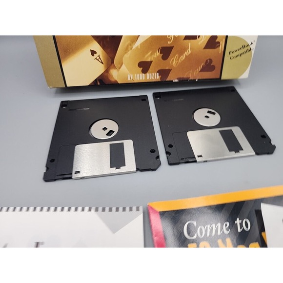 Macintosh Power Poker 3.5 HD Disks- Electronic Arts By Todd Outz - Mac - Picture 5 of 9